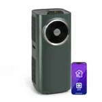 Kraftwerk Smart Mobile Klimaanlage 12000 BTU mit WLAN – Anthrazit
