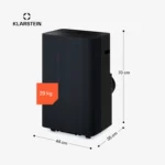 Klarstein AireLux Smart Mobile Klimaanlage 14000 BTU Luftentfeuchter Ventilator – Bild 2