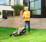 Akku-Rasenmäher RYOBI RY18LMH37A-250 Hybrid 18V, 2×5 Ah, Schnittbreite 37 cm – Image 3