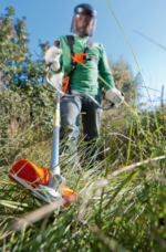 Benzin-Motorsense STIHL FS 55, 27,2 cm³, Schnittbreite 42 cm – Image 4
