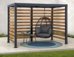 Pergola MARAO von Sunjoy, Außenmaße 3,1 × 1,9 m – Image 2