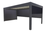 Freistehende bioklimatische Pergola aus Aluminium Ménéa – Grau | GREEN OUTSIDE – 18 m²,  6 m × 3 m – Image 5