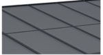 Anbau-Carport aus Aluminium 5 × 3 m (15 m²) mit Polycarbonatdach 6 mm, UV-beständig, Anthrazitgrau – KLEO – Image 6