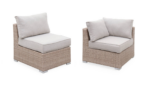 Gartenmöbel-Set aus Aluminium – Beige – 14 Sitzplätze – Bild 8