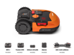 Mähroboter für bis zu 800 m² WORX Landroid Plus WR148E  mit WLAN und Begrenzungskabel – Image 9