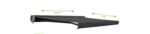 Markise Naterial Nori S Manuelle  3,95 x 3 m Grau Acrylgewebe Anthrazit Aluminium – Image 10