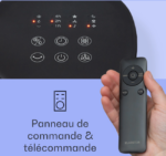 Luftkühler Mistral 4 L Schwarz 360 m³/h Mobile Klimatisierung mit Ventilatorfunktion – Image 4