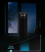 Luftkühler Mistral 4 L Schwarz 360 m³/h Mobile Klimatisierung mit Ventilatorfunktion – Image 6