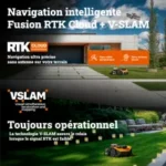 Mähroboter 800 m² WORX Landroid Vision Cloud WR308E  Kabellos RTK Cloud Vision AI WLAN Bluetooth – Image 3