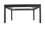 Bioklimatische Pergola ELEA 500 x 300 cm Schwarz – Freistehend, Lamellendach Verstellbar, Aluminium – Image 9