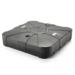 Ampelschirm 4x3 m Grau 360° drehbar neigbar Sonnenschirm mit rollbarem Schirmständer und Kurbel – Bild 6