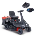 Scheppach MR200-61 Aufsitzmäher 196 cm³ 61 cm Schnittbreite 150 L Fangkorb Hybridstart
