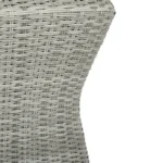 Gartenlounge NATERIAL Davos Ecksofa Set Grau Aluminium 6 Personen – Image 6