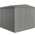 Biohort Europa Metallgerätehaus 244 x 228 cm 5,56 m² Stahl Gartenhaus Quarzgrau