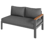 Gartenmöbel-Set für 7–8 Personen mit Esstisch, wetterbeständigem Design und Gestell aus verzinktem Eisen – Bild 6